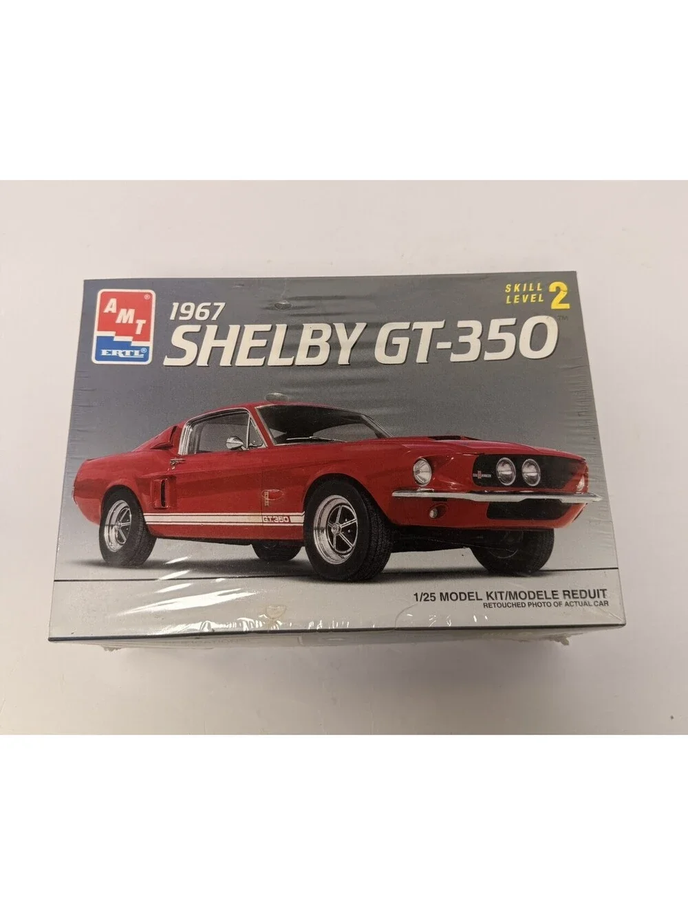 AMT Ertl 1967 Shelby GT-350 1/25 Scale Plastic Model Kit (Skill Level 2) SEALED